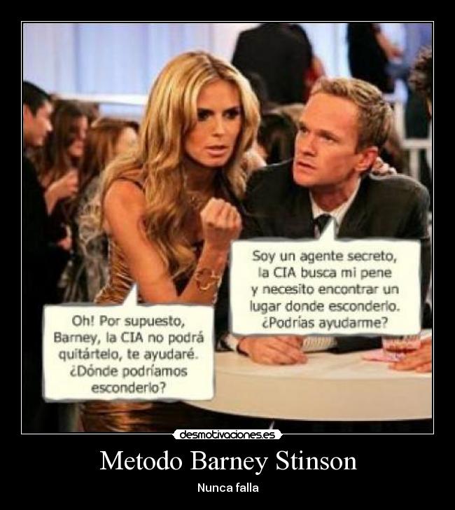 Metodo Barney Stinson -