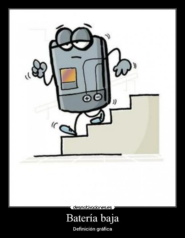 Batería baja - Definición gráfica