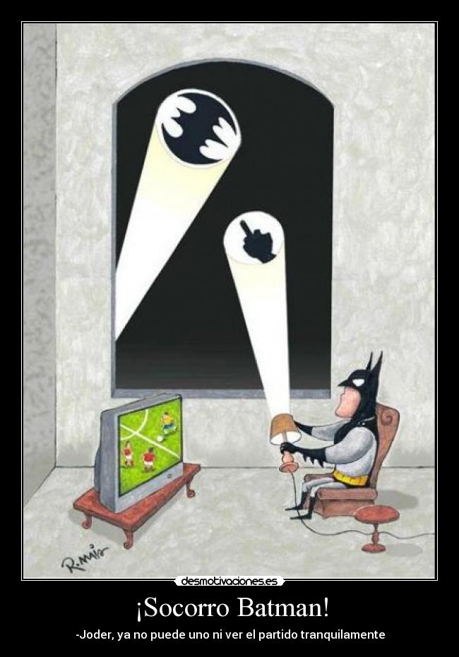 ¡Socorro Batman! - 