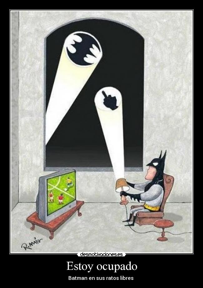 Estoy ocupado -
