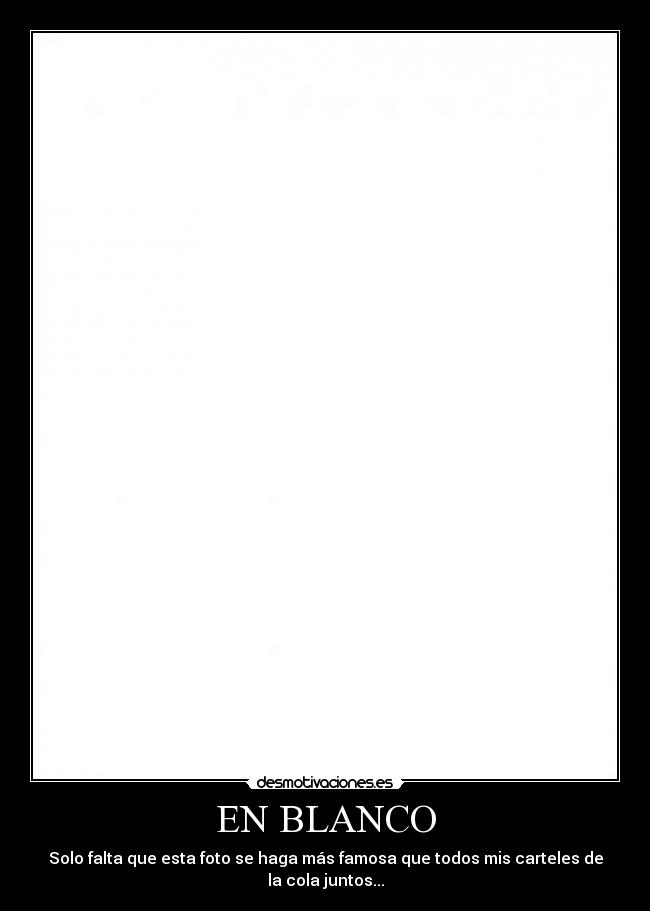 EN BLANCO -