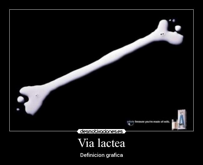 Via lactea - Definicion grafica