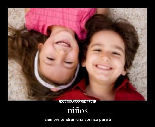 niños -