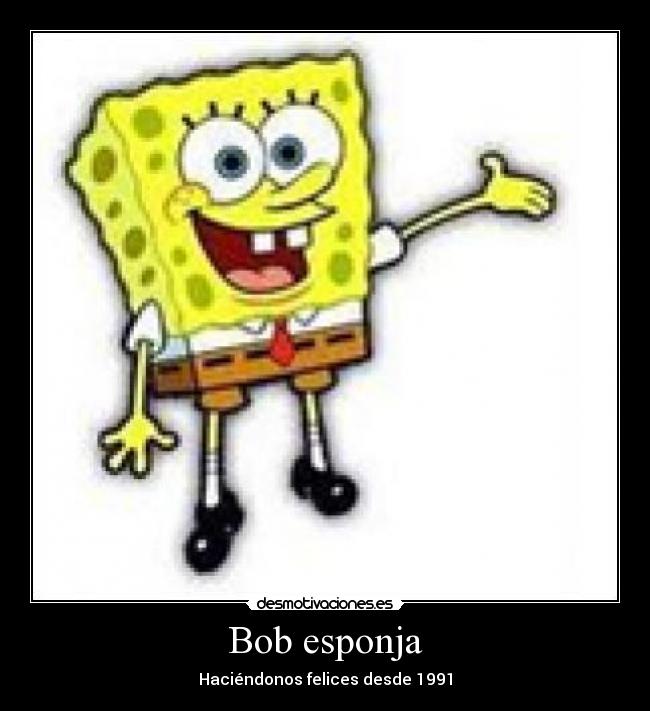 Bob esponja -