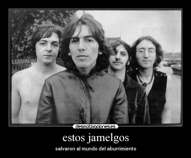 carteles katana beatles desmotivaciones