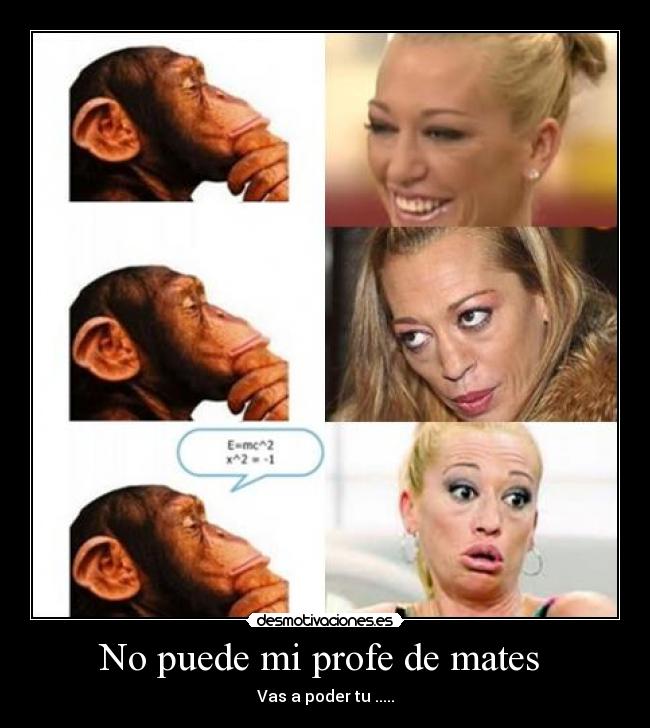 No puede mi profe de mates  - 