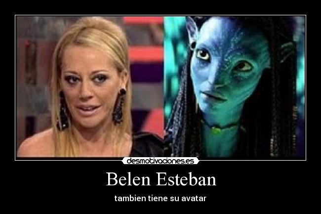 Belen Esteban - tambien tiene su avatar