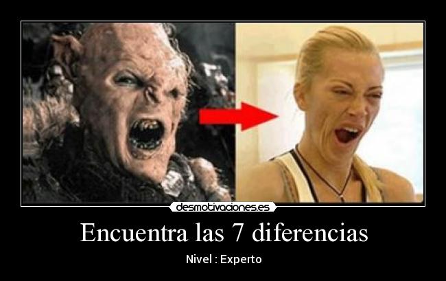 Encuentra las 7 diferencias -