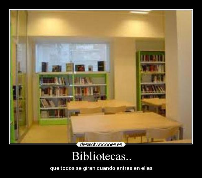 Bibliotecas.. -