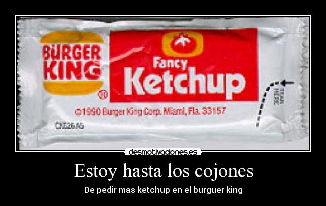 Estoy hasta los cojones -