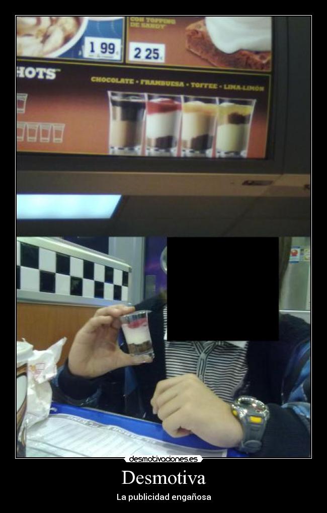 Desmotiva - La publicidad engañosa