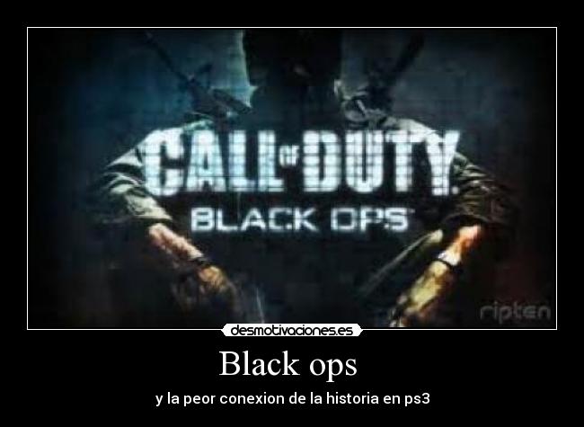 Black ops  - 