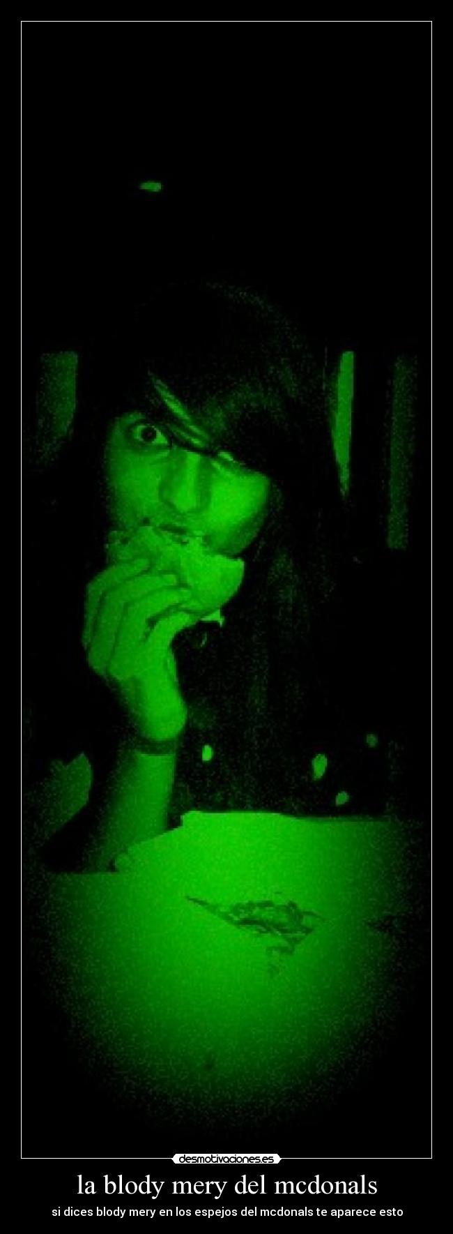 la blody mery del mcdonals - 