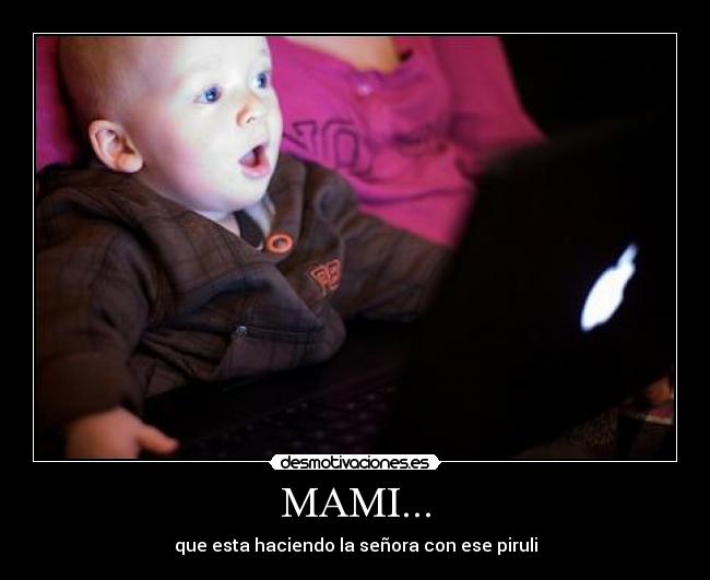 carteles bebe ordenador desmotivaciones