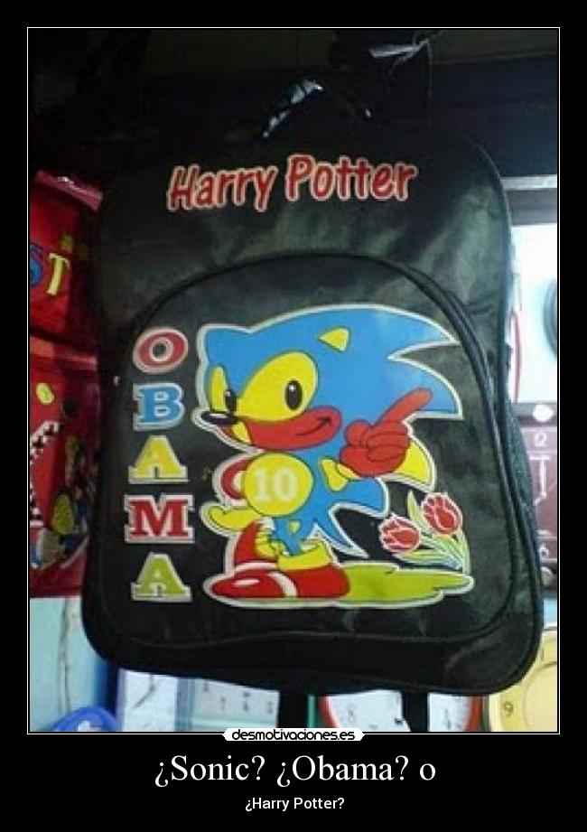 ¿Sonic? ¿Obama? o - 