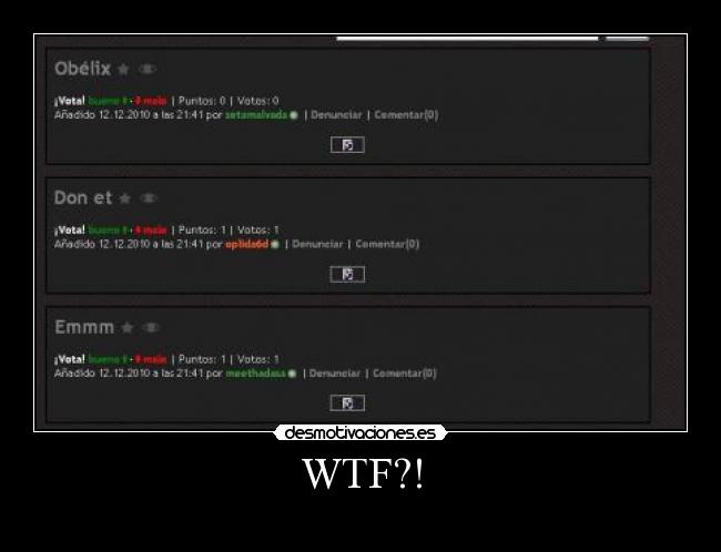 WTF?! -