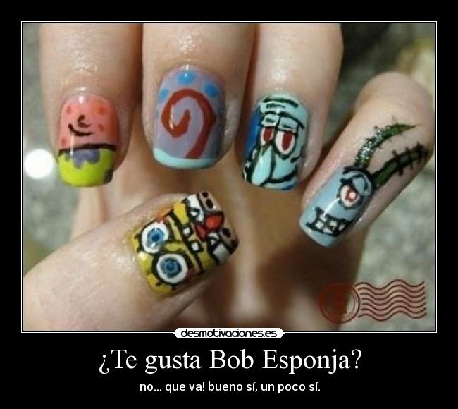 ¿Te gusta Bob Esponja? -