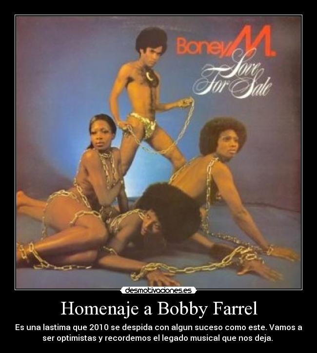 Homenaje a Bobby Farrel - 