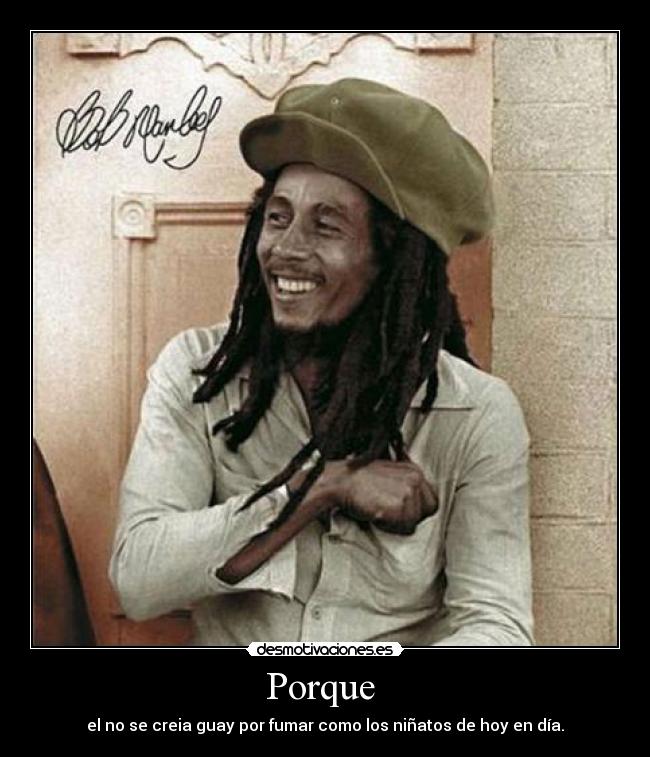 Porque  - el no se creia guay por fumar como los niñatos de hoy en día.