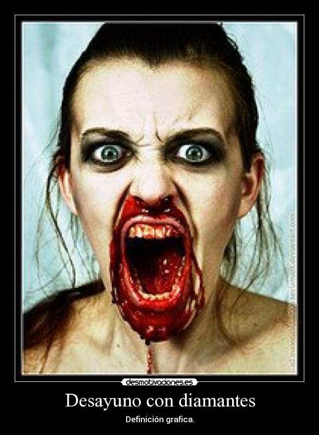 Desayuno con diamantes - Definición grafica.