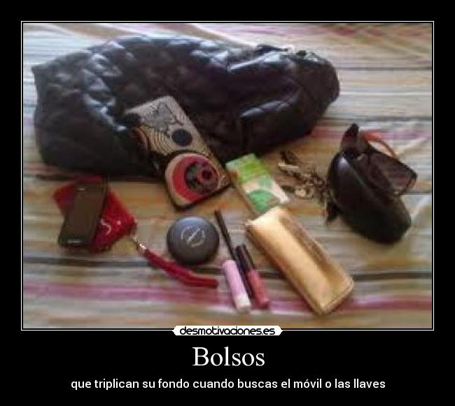 Bolsos - que triplican su fondo cuando buscas el móvil o las llaves