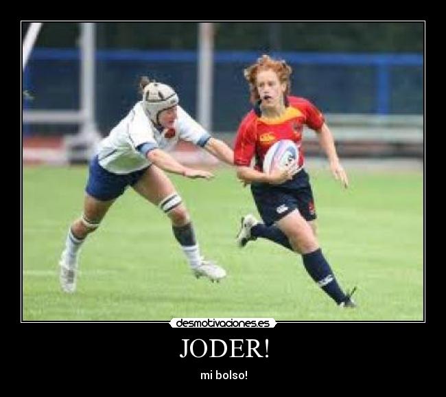 JODER! - mi bolso!