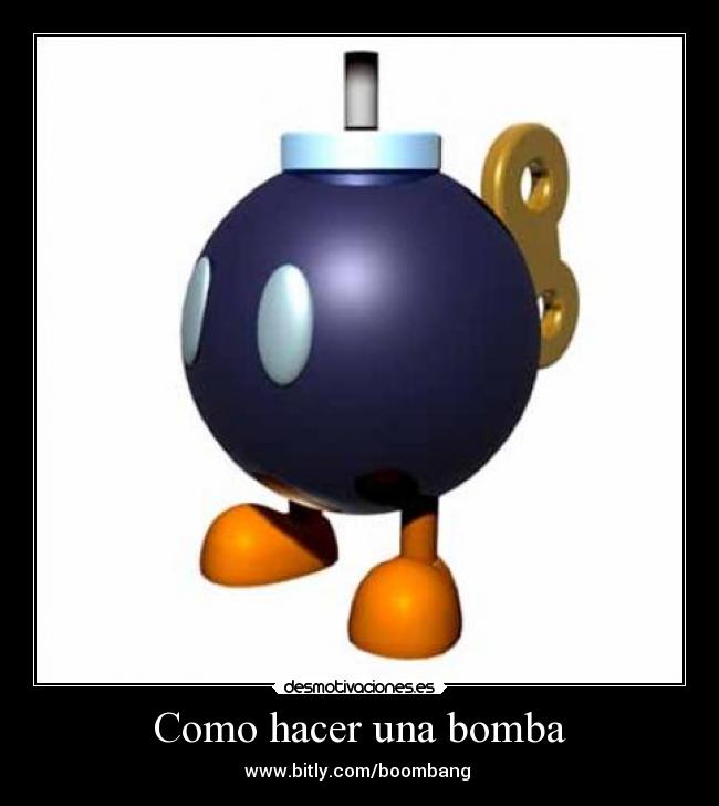 Como hacer una bomba -