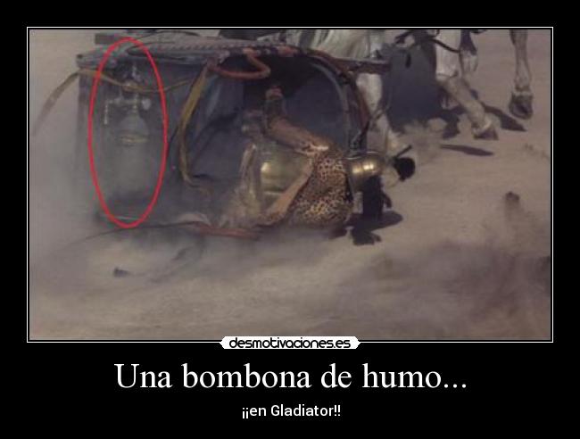Una bombona de humo... - 