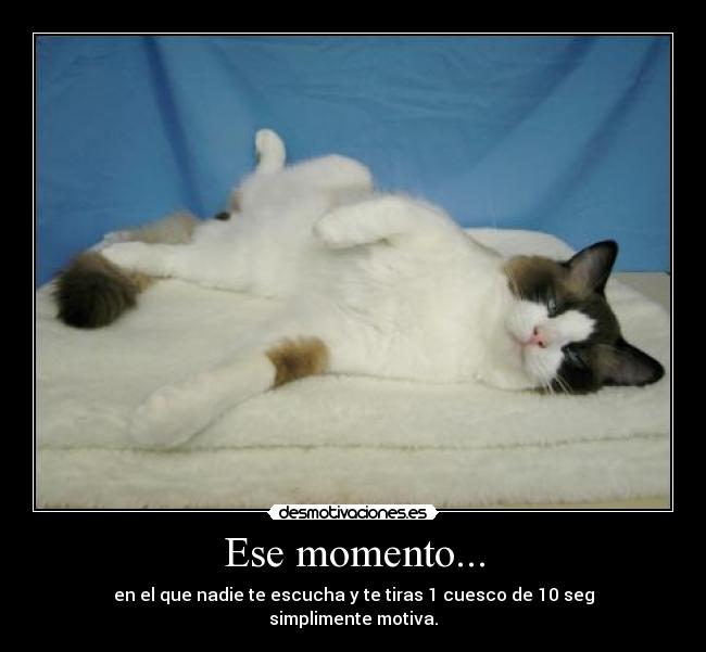 Ese momento... - 