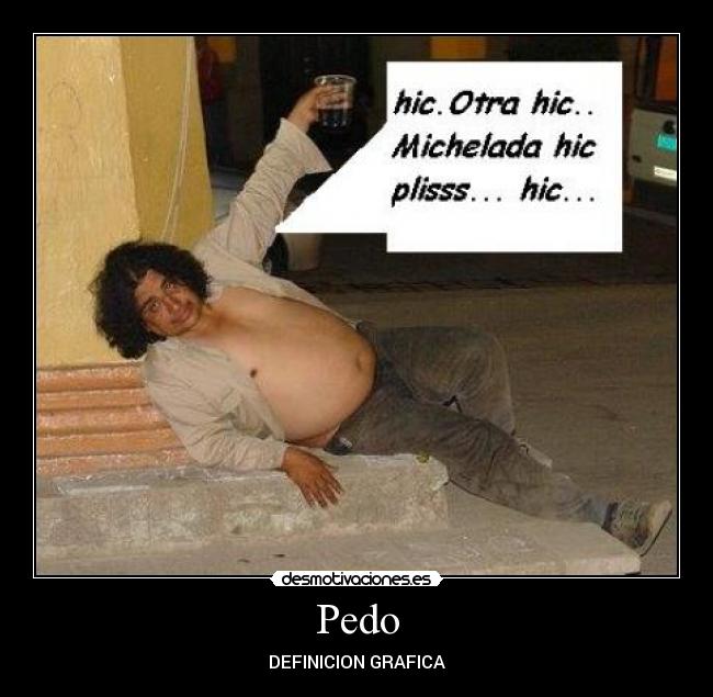 Pedo - DEFINICION GRAFICA