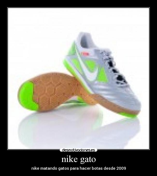 nike gato - nike matando gatos para hacer botas desde 2009