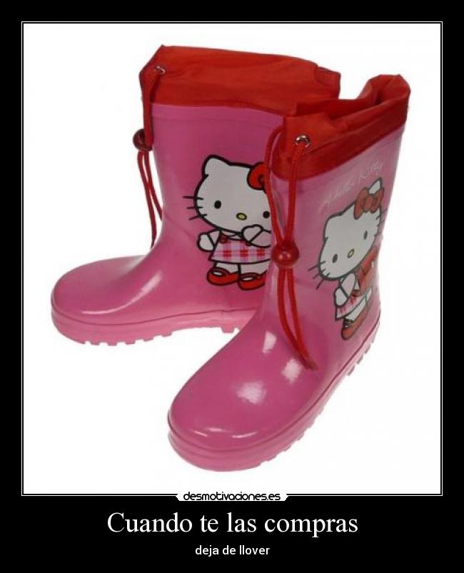 Cuando te las compras - deja de llover