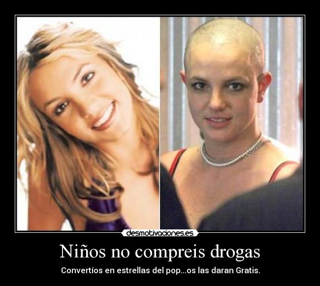 Niños no compreis drogas - 