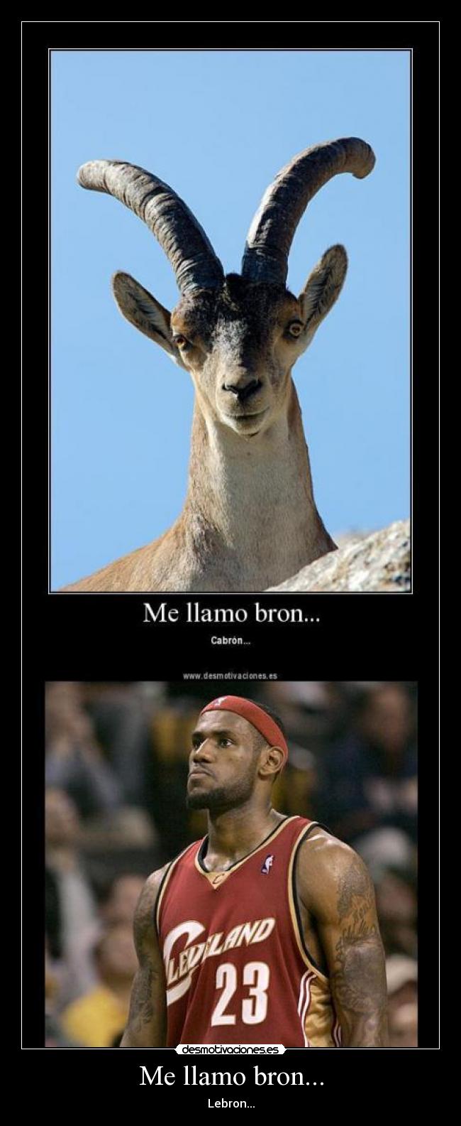 Me llamo bron... -