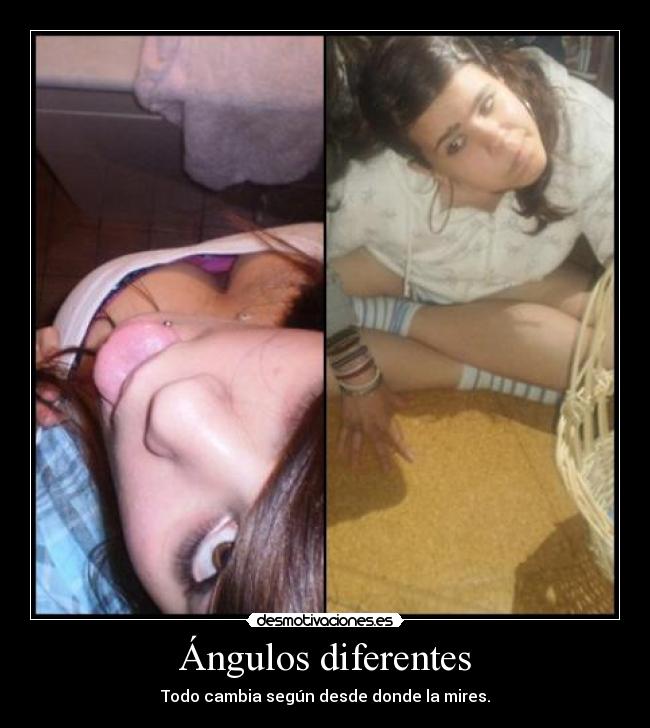 Ángulos diferentes - 