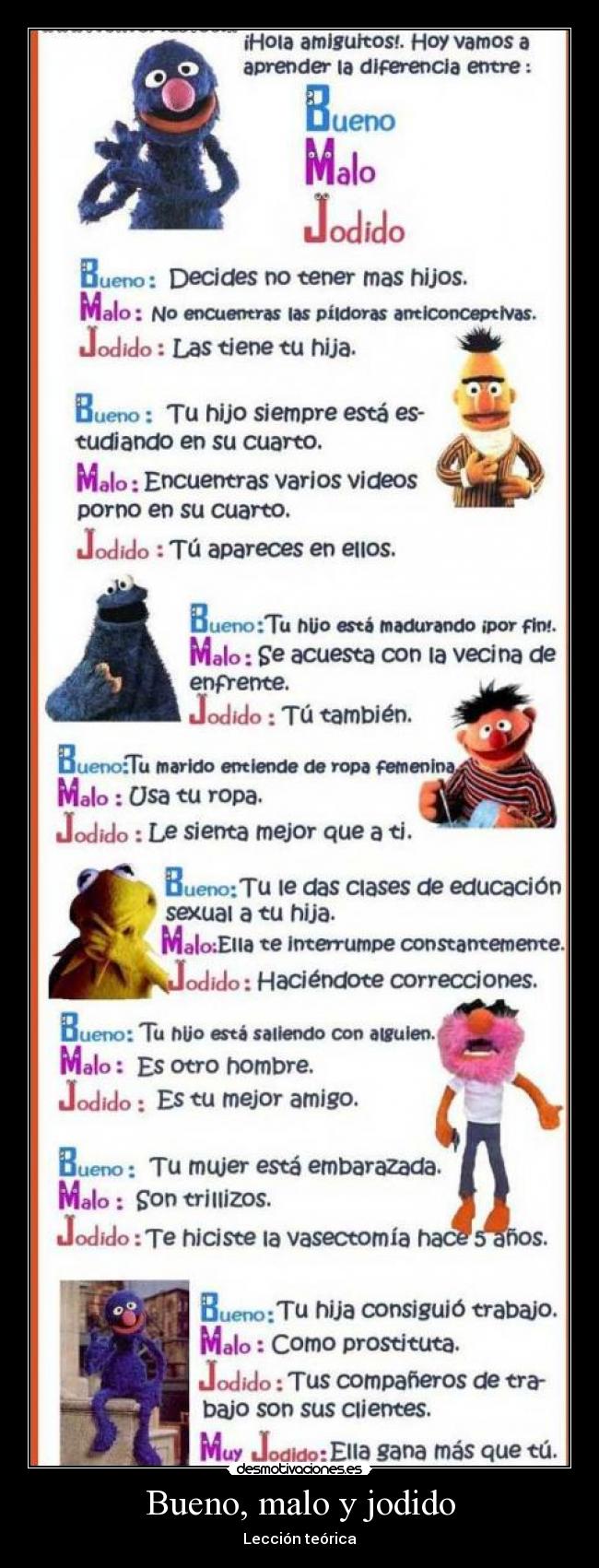 Bueno, malo y jodido -