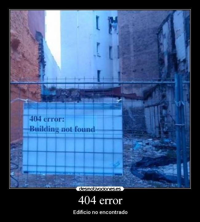 404 error - 