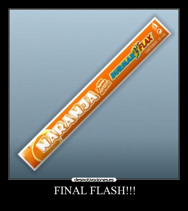 FINAL FLASH!!! -