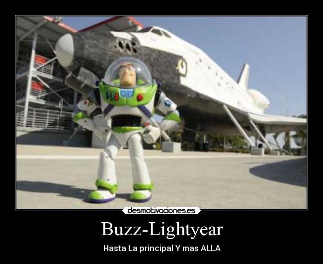 Buzz-Lightyear - Hasta La principal Y mas ALLA