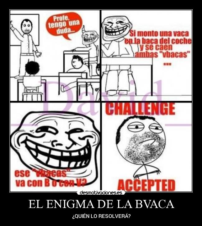 EL ENIGMA DE LA BVACA -