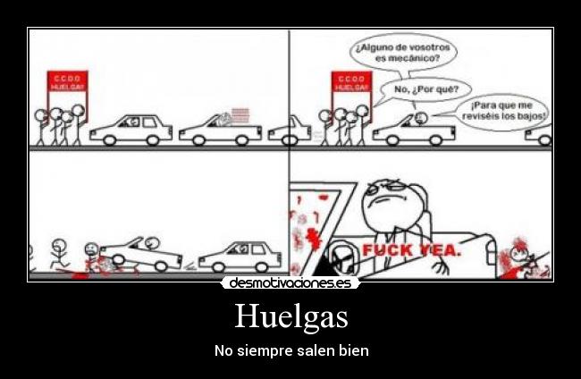 Huelgas -