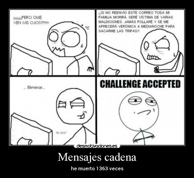 Mensajes cadena - 