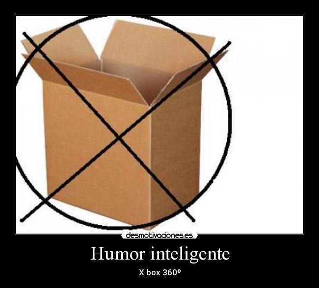 Humor inteligente - X box 360º