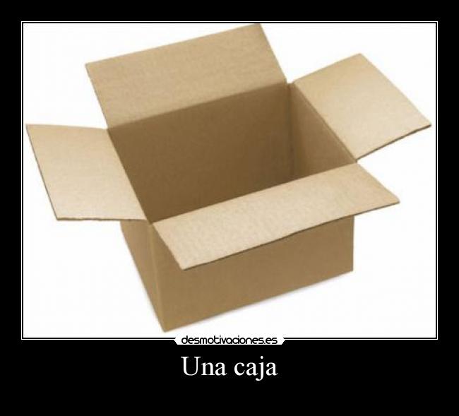 Una caja - 