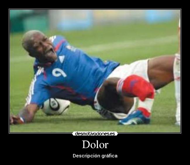 Dolor - Descripción gráfica
