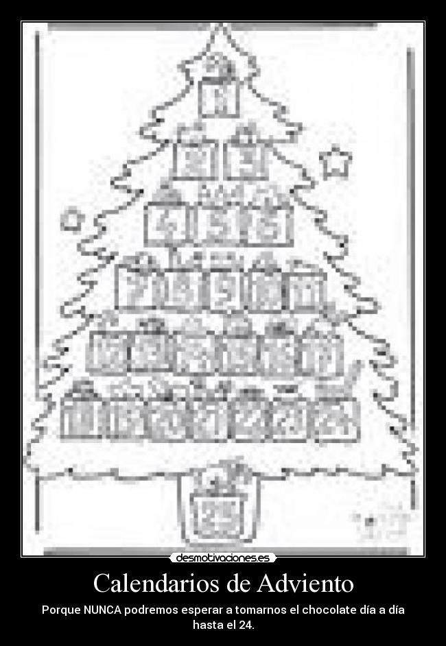 Calendarios de Adviento -