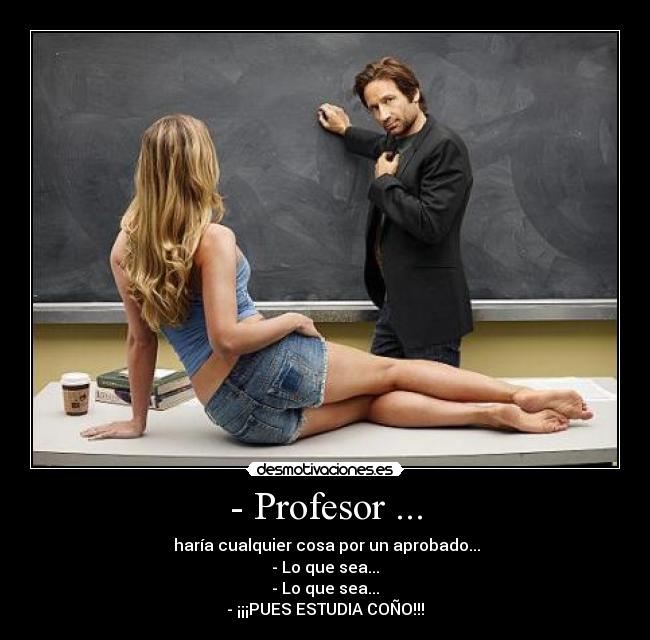 - Profesor ... - 