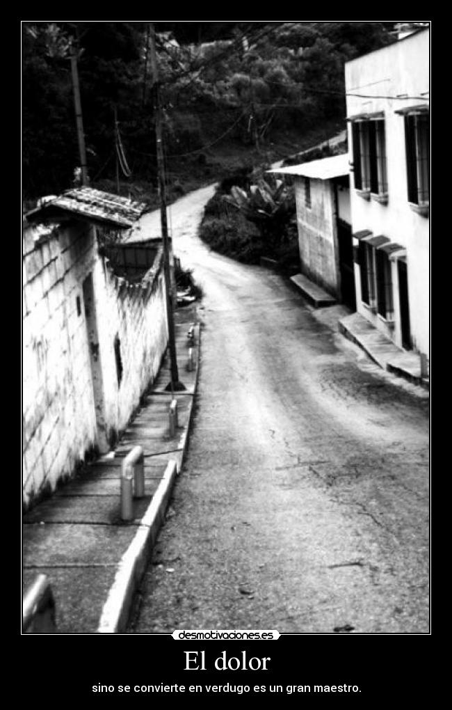 El dolor -