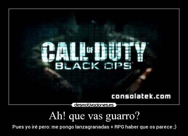 carteles call duty desmotivaciones