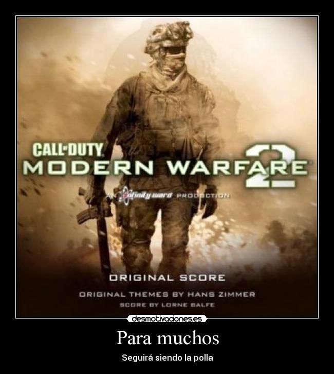 Para muchos - Seguirá siendo la polla